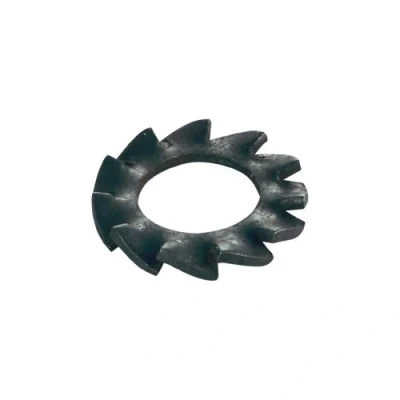 Bild av TOOLCRAFT A3,2 D6798 194752 Stjärnfjäderbrickor Inre diameter: 3,2 mm M3 DIN 6798 Fjäderstål 100 st