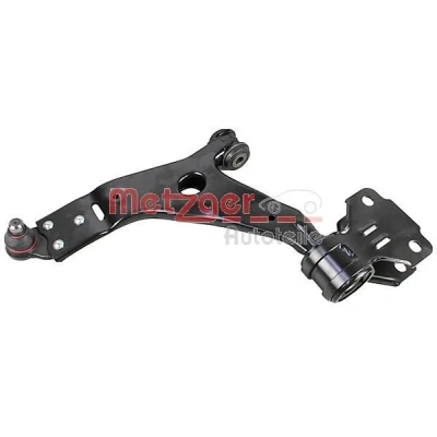 Bild av METZGER 58111301 Bras de suspension avec rotule suspension, support en caoutchouc Essieu avant gauche barre oscillant transversal