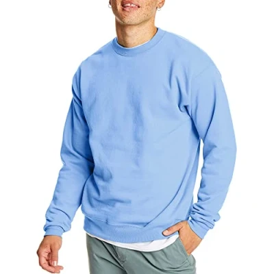 Bild av Hanes EcoSmart Sweatshirtecosmart för män, Ljusblått, XXL