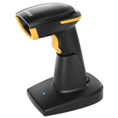 Bild av Inateck Bluetooth streckkodsskanner 2D, trådlös 2D QR kodskanner med 2 600 mAh batteri och intelligent laddningsstation, handhållen skanner stöder AI, APP, SDK, BCST 36