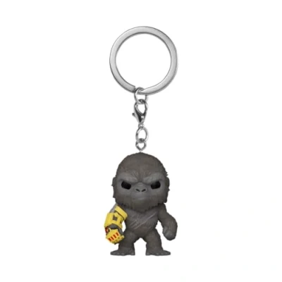 Bild av Funko POP! Nyckelring: Godzilla X King Kong: det nya imperiet Kong med mekanisk arm Vs Nyhetsnyckelring Samlingsbar minifigur Strumpfyllare Presentidé Filmfans