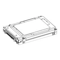 Bild av KIOXIA CD8 Series SSD 3.84 TB inbyggd 2.5 PCIe 4.0 x4 (NVMe) buffert: 256 MB