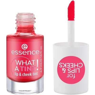 Bild av Essence What A Tint! Lip &amp; Cheek Tint, Rouge, Longlasting, Instant Result, Natural, 4.9Ml
