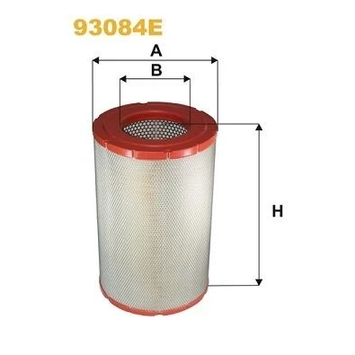 Bild av WIX FILTERS 93084E Filtre à air 480 303 Cartouche filtrante MAN: F 2000