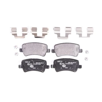 Bild av HELLA 8DB 355 025 411 Jeu de plaquettes frein non préparé pour indicateur d&#039;usure avec vis d&#039;étrier accessoires VOLVO: V60 I, S80 II