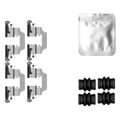 Bild av TEXTAR 82560300 Kit d&#039;accessoires, plaquette de frein à disque RENAULT: MEGANE 4, 3 Coupe,