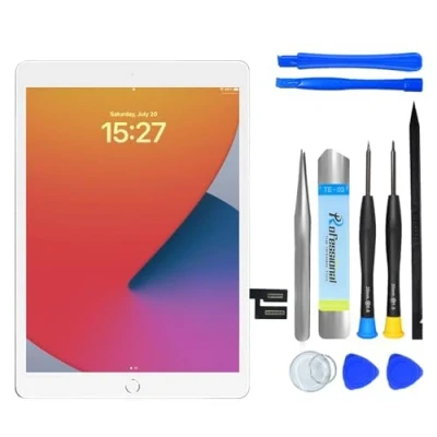 Bild av NB+ skärm ersättning för iPad 7:e 8:e fliken 10,2 tum (A2197 A2198 A2200 A2270 A2428 A2429 A2430) generation pekskärm digitizer 2019/2020 förinstallerat lim (inte LCD display)