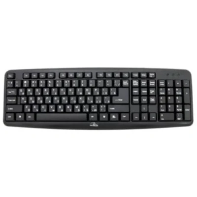 Bild av Esperanza TITANUM TKR101 STANDARD KEYBOARD. USB RUSSIAN Tangentbord Ryska Svart