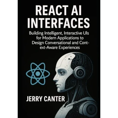 Bild av React AI Interfaces: Building Intelligent, Interactive UIs for Modern Applications to Design Conversational and Context Aware Experiences