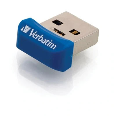 Bild av Verbatim 98710 Flash Drive (32 GB, Store &#039;n&#039; Stay, Nano USB 3.0, 80 MB/s, 533 x detaljhandelslister) svart