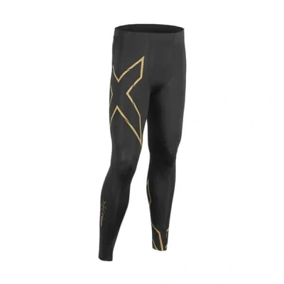 Bild av 2XU Light Speed Compression Tights Men Black/Gold Reflective