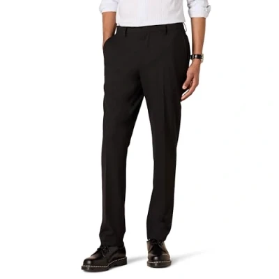 Bild av Amazon Essentials mäns slim fit rynkbeständig stretchklänning byxa, svart, 29 B x L