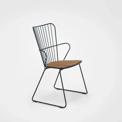 Bild av HOUE Paon dining chair Matstol Black H90 x D54 W55 cm