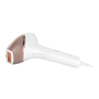 Bild av Philips Lumea Prestige IPL 8000 Series BRI945/00 hårborttagningsapparat med SenseIQ, Rosa, Vit, Intensivt pulserande ljus (IPL), 8,5 min, 1,5 Bikini, Bröst, Inre överarmar, Yttre 4,1 cm²