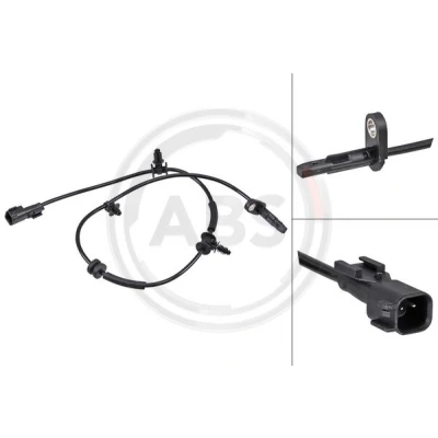 Bild av A.B.S. 30184 Capteur ABS actif 710 790 39 noir TESLA: Model 3