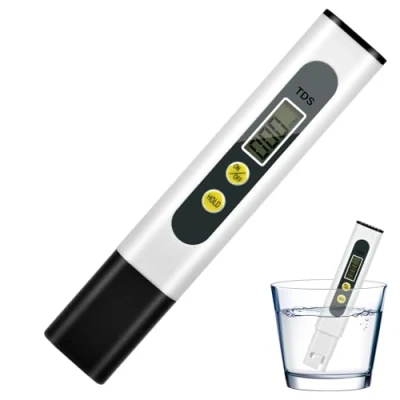 Bild av Vattentestare, TDS mätare för dricksvatten, vattenkvalitetstestare pool, akvarium, pooler och laboratorium, mätområde 09990 PPM