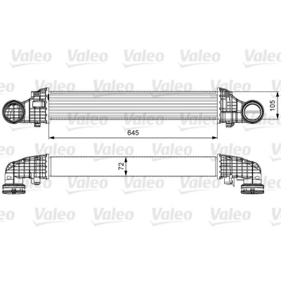 Bild av Laddluftkylare VALEO 818606