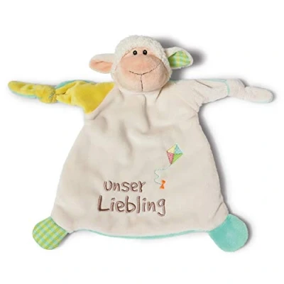 Bild av NICI gosefilt, Lamm Monny &quot;Vår favorit&quot; 25 x cm snuffelduk från 0+ månader, gosig handduk för spädbarn och småbarn gosedjur/snuffelduk gosefilt flickor pojkar 40044