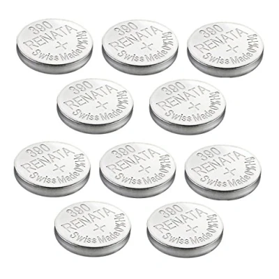 Bild av Renata Enkelt klockbatteri, schweizisk produkt, 390 eller SR1130SW AG10, 1,5V 10 x SR 1130 SW Silver