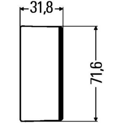Bild av Huv etc. HELLA 9HB 161 122 007