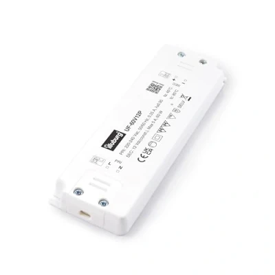 Bild av illuburg LED transformator, 12 V, 60 W, ultratunn, platt utan flimmer, strömförsörjning, drivrutin