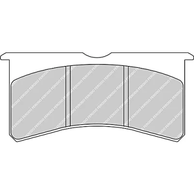 Bild av FERODO RACING FRP3097Z Bromsbeläggsats
