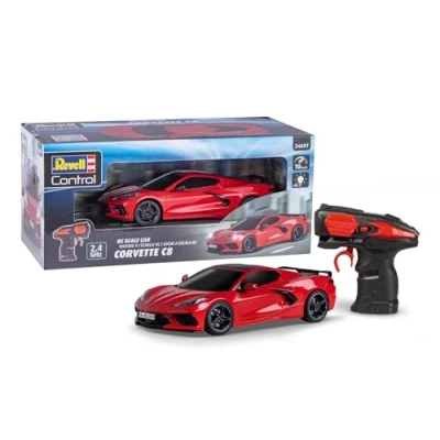 Bild av Revell Control 24697 RC våg bil Corvette C8 I med exakt 2,4 GHz kontroll I1:24 skala 19,8 cm lång