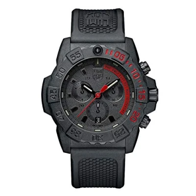 Bild av Luminox Analog klocka för Unisex automatisk vuxen med rem på Gummi XS.3581.EY, No Aplica, sporter