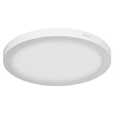 Bild av Ultratunna LED Taklampor Plafonder för badrum, kök, hall, källare etc., infälld eller ytmontering tak vägg, 18W, 1900lm, Kallt vit 6000K, Φ228mm