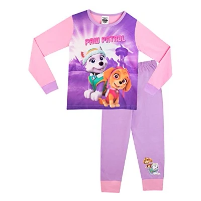 Bild av Paw Patrol Flickor Pyjamas Tasspatrullen Everest och Skye Flerfärgad 122