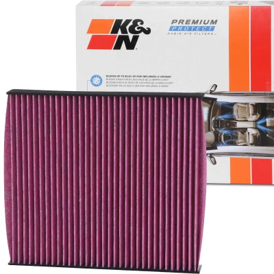 Bild av K&amp;N Filters DVF5076 Filtre d&#039;habitacle à charbon actif 220 29 carré(e) NISSAN: Almera II 3/5 portes, Primera Berline, Tino, LEXUS: IS 3