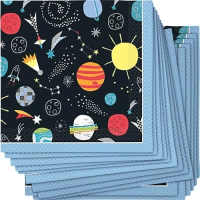 Bild av Haza Witbaard Space Napkins 16 pcs.