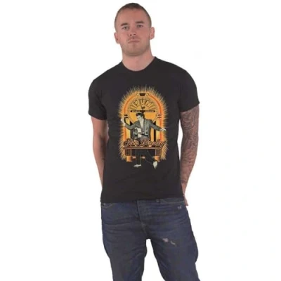 Bild av Sun Records T Shirt Elvis Dancing Official Unisex Black XL