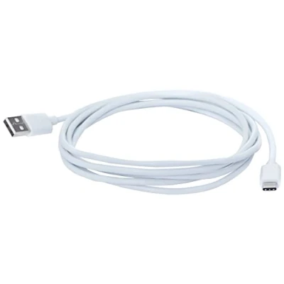 Bild av PremiumCord Snabbladdningskabel USB C 2 m, supersnabbladdning 5A, typ kontakt till A kontakt, 2.0, snabbladdning och datakabel lämplig för enheter, vit, m