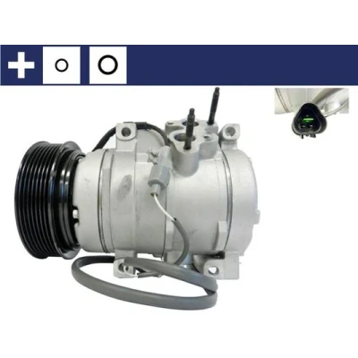 Bild av MAHLE ORIGINAL ACP 981 000S Compresseur De Climatisation 10S17C 12 PAG 46 R 134a avec bague d&#039;étanchéité MITSUBISHI: PAJERO 3