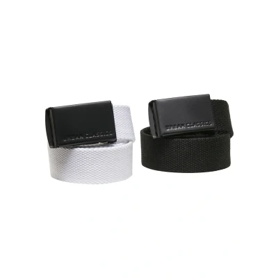 Bild av Urban Classics 2 PACK Skärp för barn, Storlek: One Size, Black white
