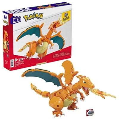 Bild av Pokémon Mega Construx Charizard 222 Bitar