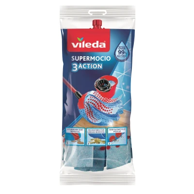 Bild av VILEDA Recharge pour balai SuperMocio Triple action 3D