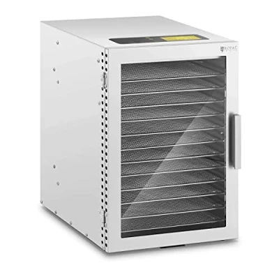 Bild av Royal Catering RCDA 500/45S Dörrenhet torkställ frukttork torkutrustning dehydrator frukt 800 W 12 våningar