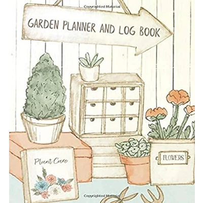 Bild av Garden Planner And Log Book: Gardening Organizer &amp; Journal Notebook Unique Gardener Planting Gifts