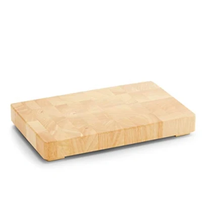 Bild av Zeller 24801 hackblock, gummiträd, ca 42 x 27 5,5 cm, beige