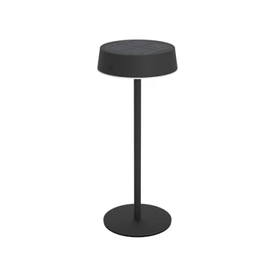 Bild av Eglo LED solbord utomhus Simeri, trådlös batteri bord touch dimbar, solcell av metall i svart, varm vit, neutral kall IP54