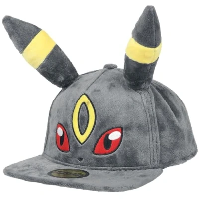 Bild av Pokemon Nachtara plysch basebollkeps svart En Storlek passar alla, svart,