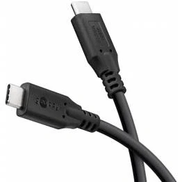 Bild av Goobay USB C kabel 100W PD USB4 40 Gbit/s 1m Svart