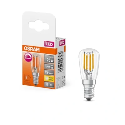 Bild av OSRAM T26 glödtråd 250lm 2,8W/827 (25W) 300gr. E14