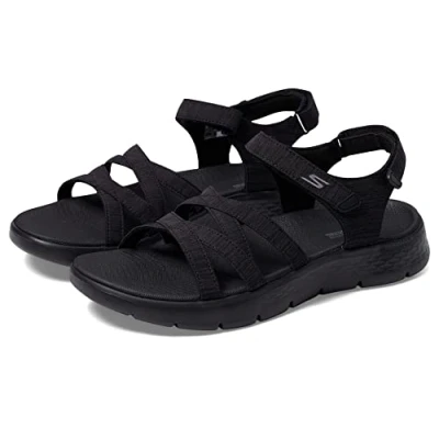 Bild av Skechers Dam Go Walk Flex Sandal, Svart textil, 42 EU