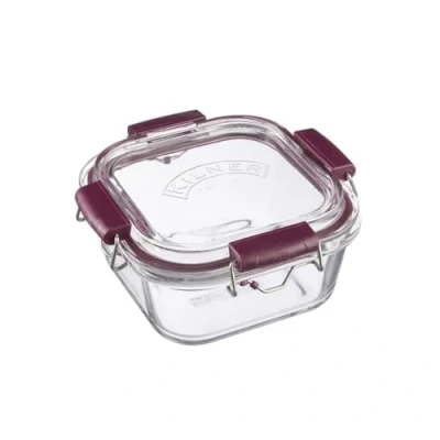 Bild av KILNER matförvaringsburkar med strykförslutning 750 ml lufttät förvaringslåda av borosilikatglas Meal Prep lådor för förmatlagning 18 C till 240 glas lock