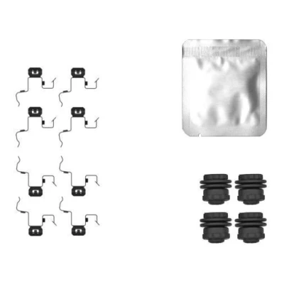 Bild av TEXTAR 82560100 Kit d&#039;accessoires, plaquette de frein à disque PEUGEOT: Rifter MPV, 208 II 3/5 portes, 2008 II, TOYOTA: C HR, Corolla XII Break