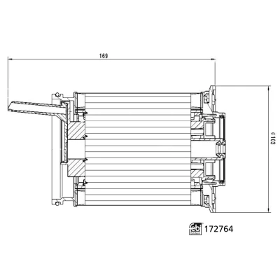 Bild av Bränslefilter FEBI BILSTEIN 172764