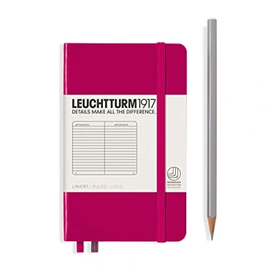 Bild av Notes Pocket Leuchtturm1917 w linie malinowy 344802